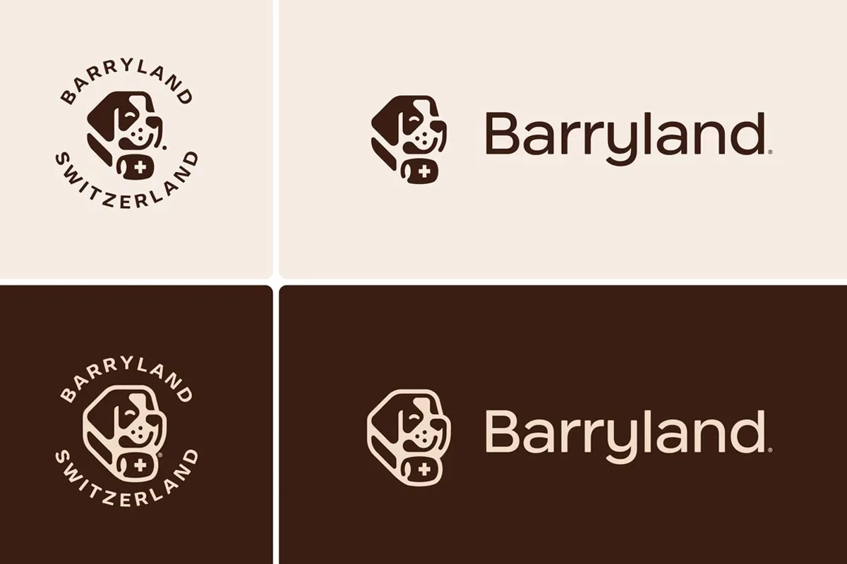 Barryland — specimen typographique